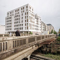50 Apartments and Office at Coligny / MU Architecture - Exterior P،tography, Windows, Cityscape