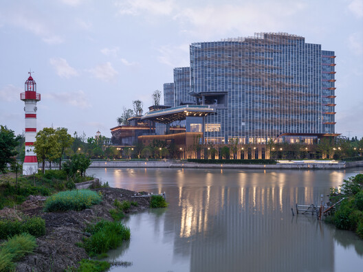 乌镇堤上酒店外立面设计 / 上海直线建筑设计事务所 - 建筑图, 城市