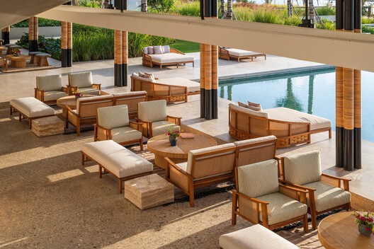 Cap Karoso Resort / GFAB Architects - Interior Photography, Living Room, Sofa, Chair, Table