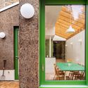 Camberwell Cork House / Delve Architects - fotografía de interiores, mesas, ladrillos, sillas, ventanas