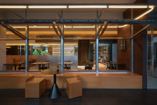 春台餐酒馆 / Studio 10 - 室内图, 桌子, 梁