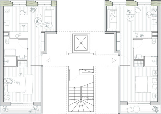 17 Rue des Quatre-Cheminées Residence / Déchelette Architecture - Image 34 of 39