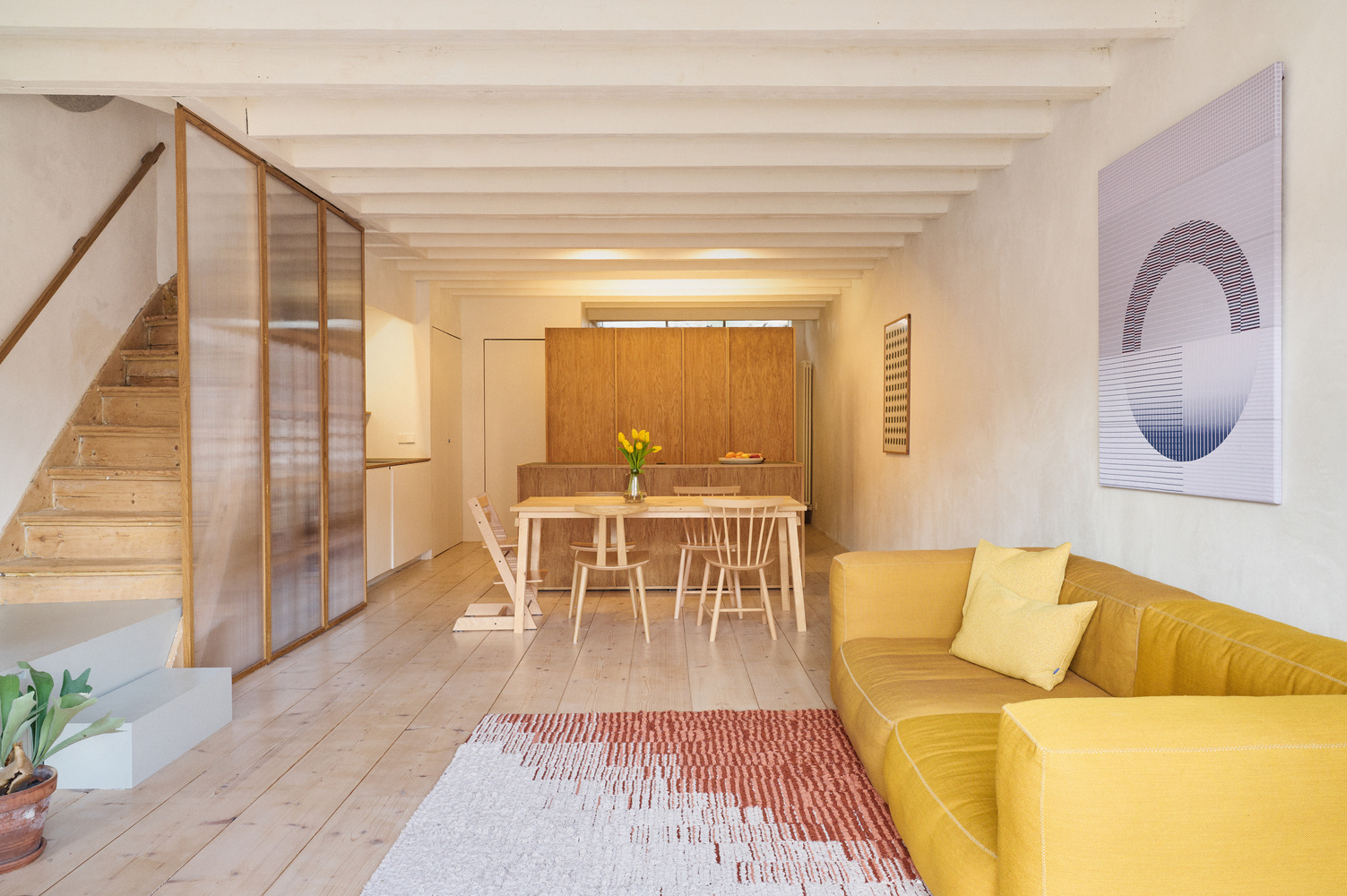Gallery of Vibrancy and Utility: Embracing Color in Urban Apartment ...