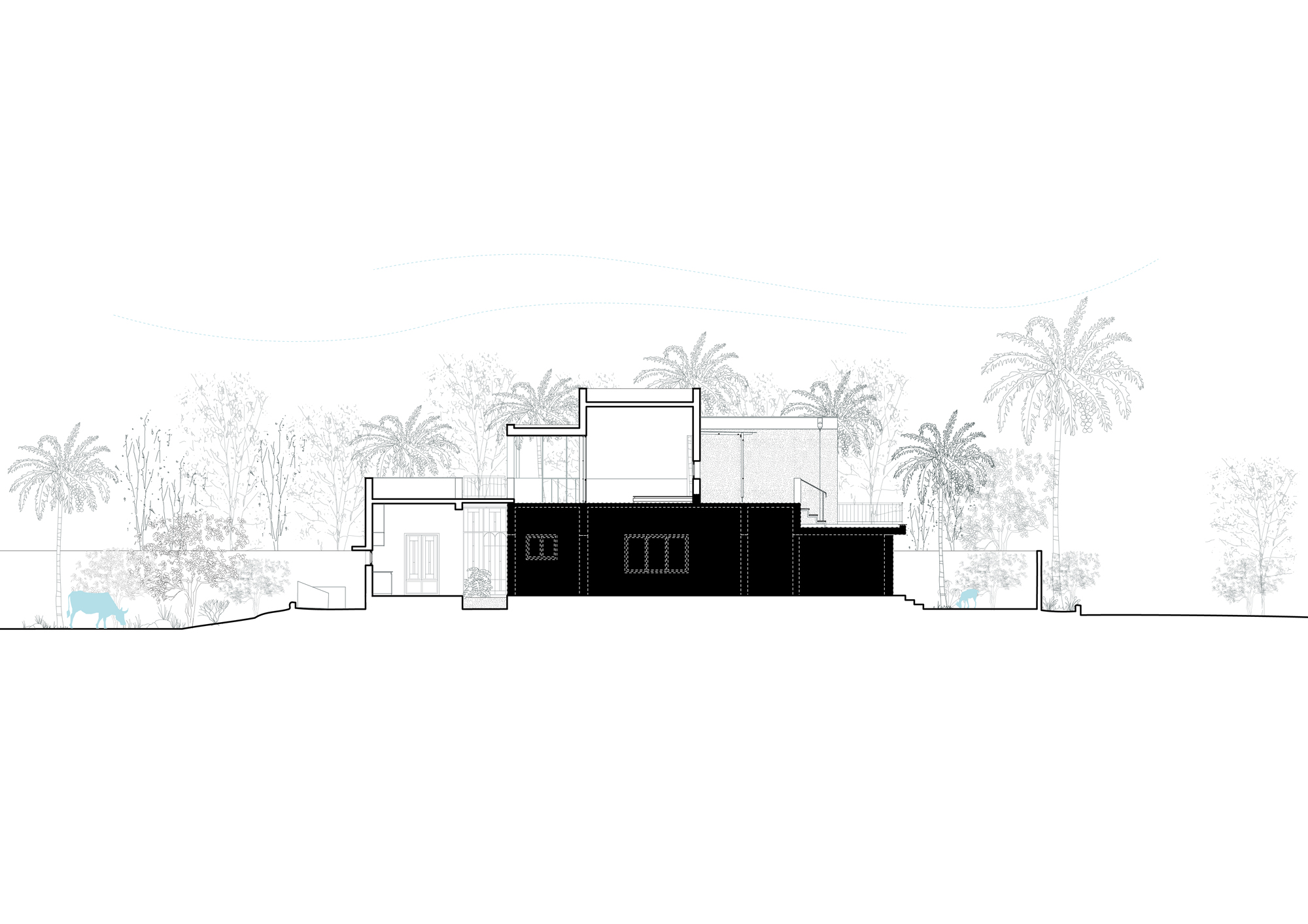 Gallery of The Country Blue House / Architecture RIFF - 23
