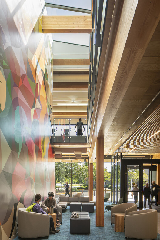 Redmond Senior and Community Center / Johnston Architects + Opsis Architecture - Interior Photography, Beam