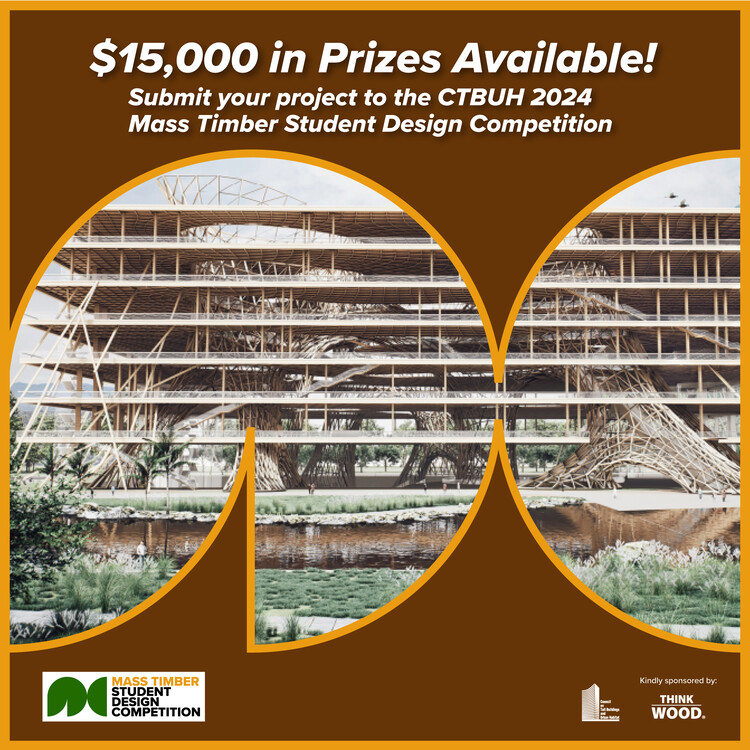 CTBUH 2024 Mass Timber Student Design Competition - Image 1 of 1