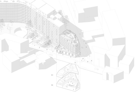 La Sirène Pavilion and Madeleine Pelletier Youth Residence / Avenier Cornejo Architectes - Image 23 of 45