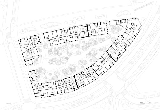 云街区社会包容性住宅 / INARO Integrated Architecture Office - 32 的图像 35