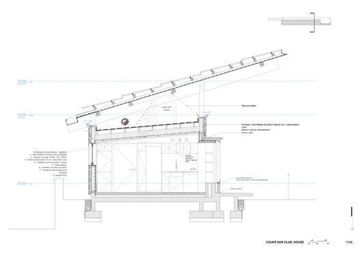Vestuarios y Casa Club de instalaciones deportivas / Anthony Laffargue - Imagen 24 de 33