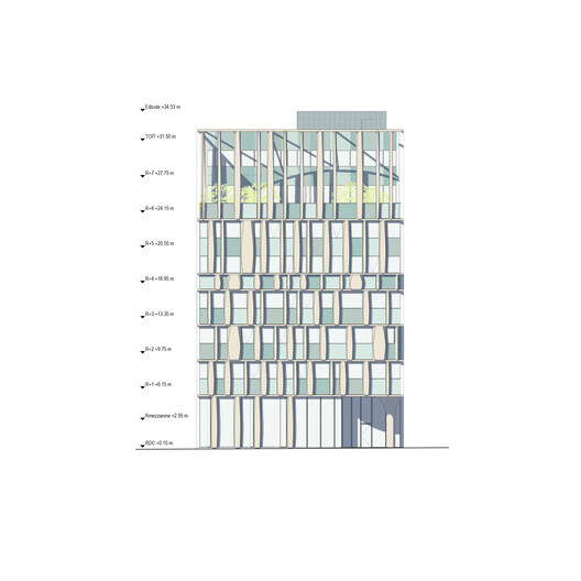 L’Ark Belvédère Office Building / Cino Zucchi Architetti  - Image 23 of 25