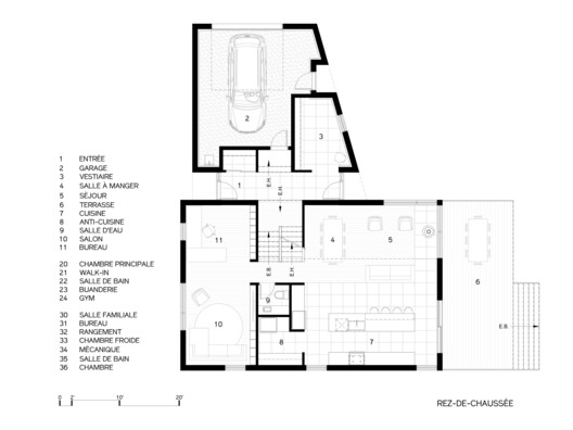 Planta da Residência T+L - Térreo