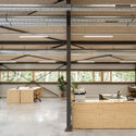 Speaker Assembly Factory / formalocal - Interior Photography, Kitchen, Table, Beam