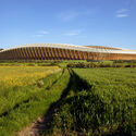 Zaha Hadid Architects Unveils First Ever All-Timber Football Stadium in Stroud, United Kingdom - Image 4 of 4