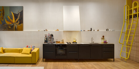 Estudio en Soho / PRODUCTORA - Fotografía interior, Cocina, Madera, Iluminación, Encimera, Sillas