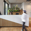 SAB Office Building / Sergei Tchoban - Interior Photography, Office Buildings, Lighting, Table, Chair
