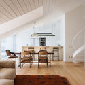 Ivens Apartment / X Atelier - Interior Photography, Apartment Interiors, Chair, Lighting, Table