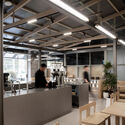 MARUS COFFEE 及咖啡学院 / 知一设计研究室 - 室内图, 零售室内设计, 厨房, 梁, 台面