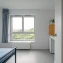 Student Residence Cergy / graal architecture - Interior Photography, Wood, Glass, Chair, Bedroom