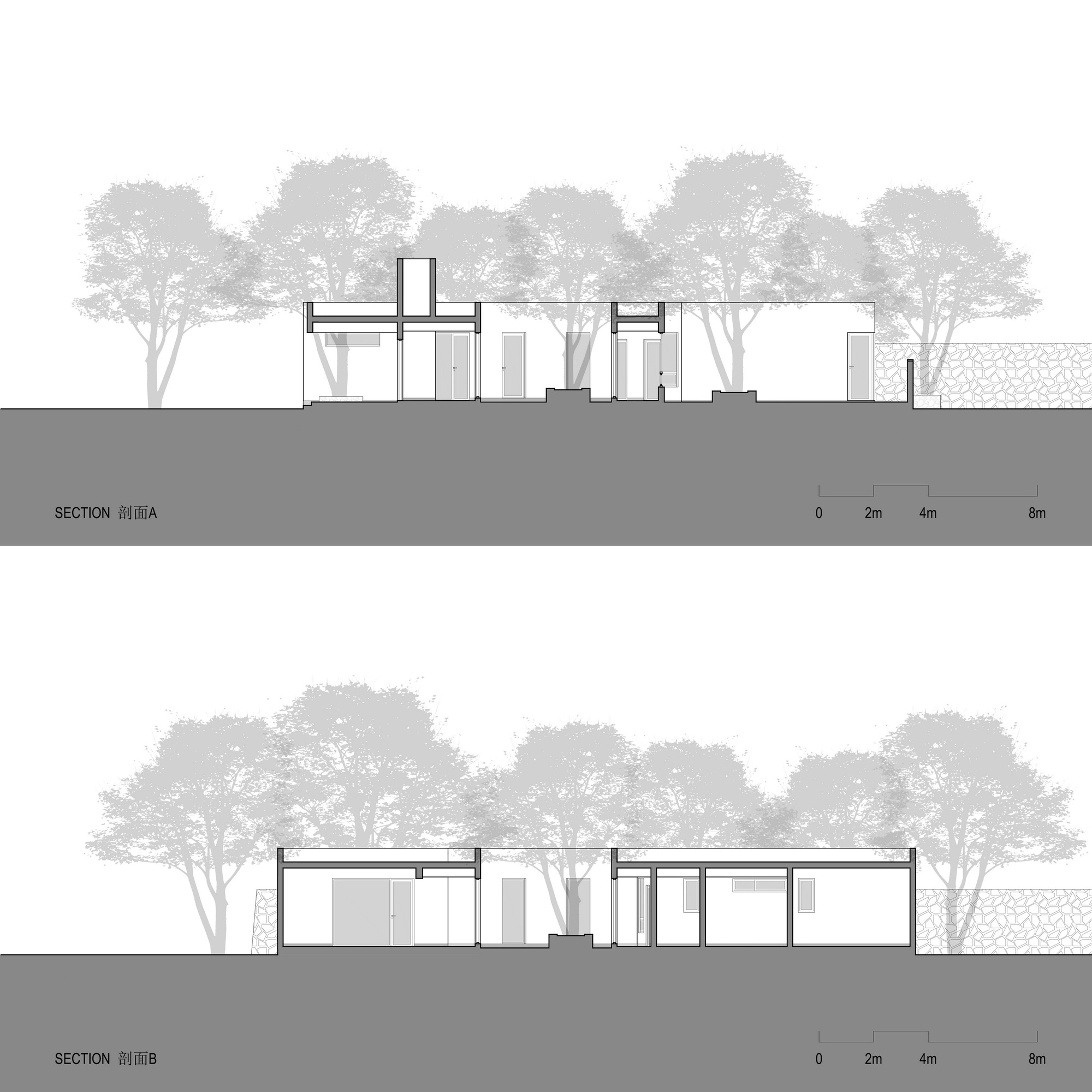 画廊 龙眼树下的院子 / 在场建筑 - 32
