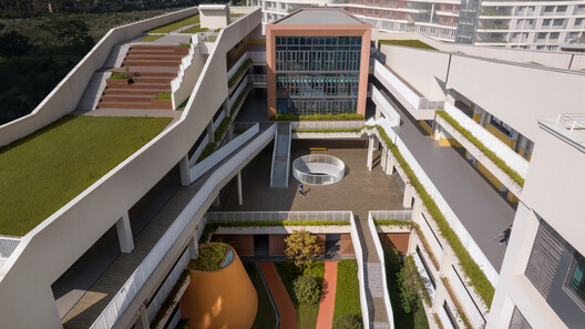 Escuela Secundaria de Lenguas Extranjeras Qingquan / Yijing Architectural Design - Fotografía interior