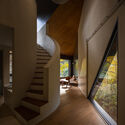 The Treehouse, Mask in the Forest / Moguang Studio - Interior Photography, Stairs, Wood