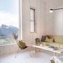 Steep Housing / Reiulf Ramstad Arkitekter - Interior Photography, Living Room, Wood