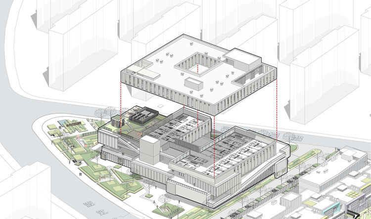 靖江滨江新城长阳邻里中心 / 南大建筑钟华颖工作室 - 23 的图像 26