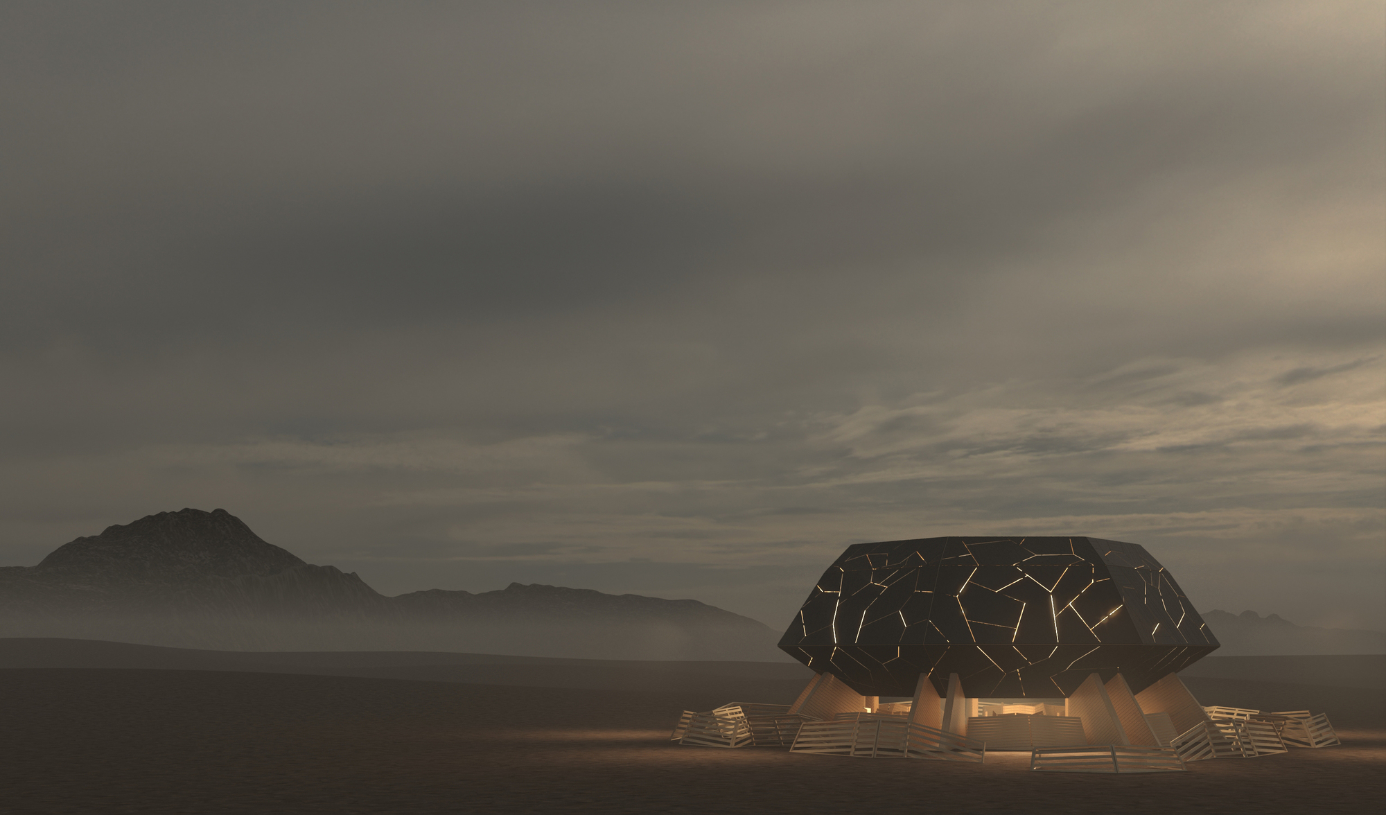 Miguel Arraiz Reveals Temple of the Deep for Burning Man 2025 in