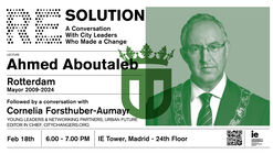 RE_SOLUTION: Ahmed Aboutaleb, Rotterdam Mayor 2009-2024