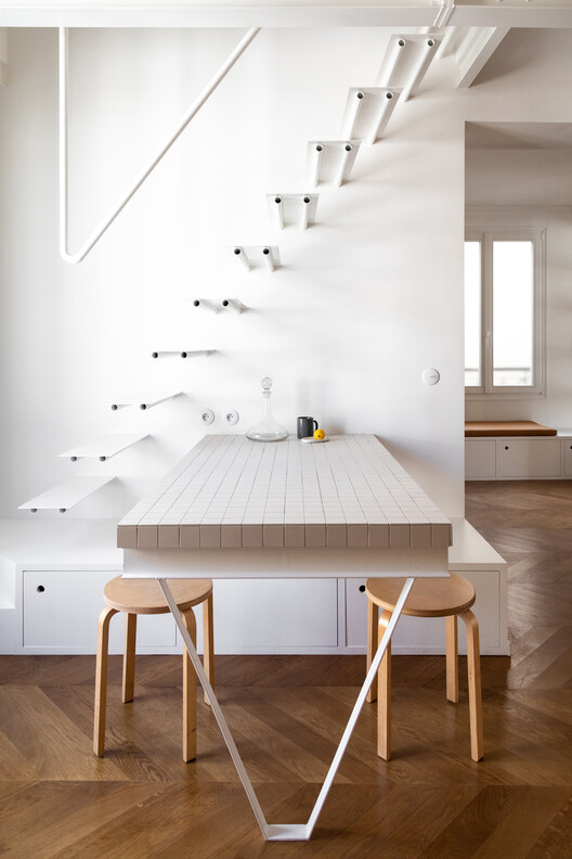 Moscou 公寓 / minuit architectes - 室内图, 木头