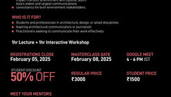 Epistle Academy Announces Masterclass on Writing For/About Architecture