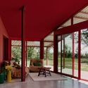Casa La Grange Rouge / Sigurd Larsen - Fotografía interior, Casas, Puerta, Fijación Vigas
