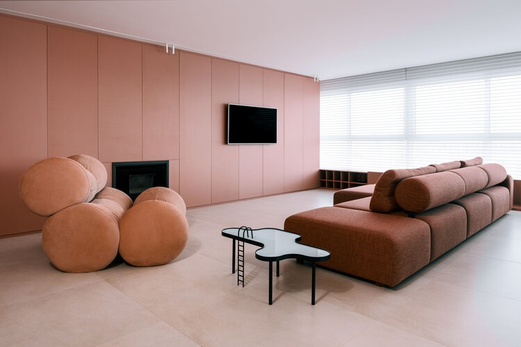 Apartamento Palermo / Matte arquitetura - Fotografia de Interiores, Sala de Estar, Madeira