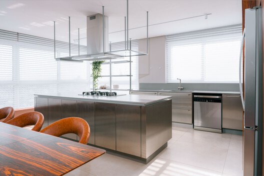 Apartamento Palermo / Matte arquitetura Apartamento Palermo / Matte arquitetura - Fotografia de Interiores, Cozinha, Bancada, Iluminação, Vidro