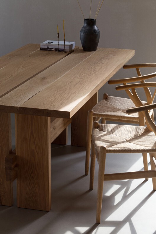 Konga Village / Masahiro Katsume + Mette Fredskild Konga Village / Masahiro Katsume + Mette Fredskild - Interior Photography, Wood, Table, Chair