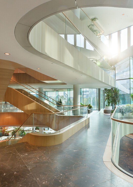 Richter Center / ZDA - Zoboki Design and Architecture - Interior Photography, Stairs, Glass