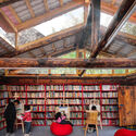 “Flower on Hillside” Community Library / STEPS Architecture - Interior Photography, Closet, Shelving
