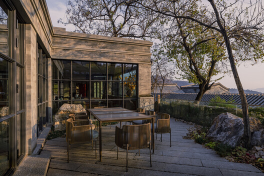 Beijing Xitan Hotel Landscape Design / Nikken Sekkei - Exterior Photography, Chair, Patio, Courtyard