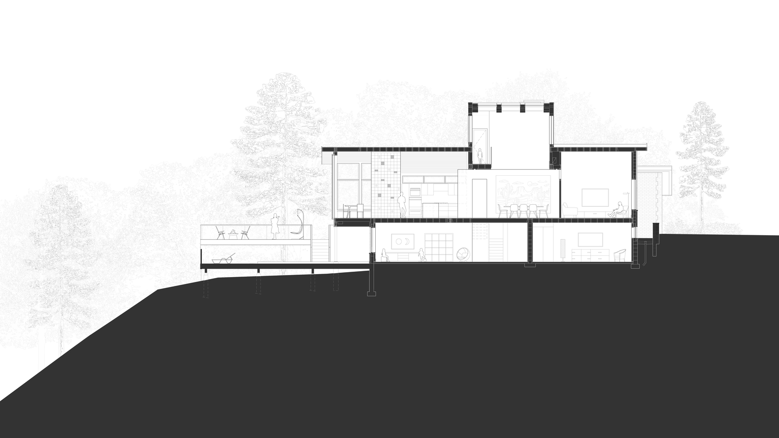 Casa barranco de North York / Denegri Bessai Studio - Imagen 17 de 19
