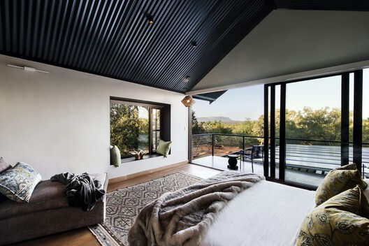 Rustenburg Farm / Nadine Engelbrecht Architect Rustenburg Farm / Nadine Engelbrecht Architect - Interior Photography, Bedroom, Lighting, Chair, Bed