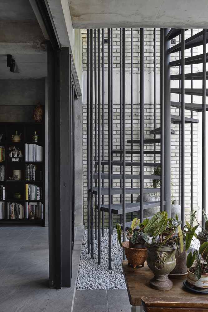 Casa Oku / Freight Architects - Fotografia de Interiores, Escada
