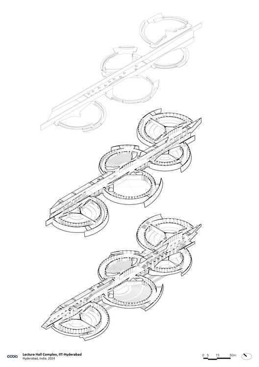 Lecture Hall Complex, IIT Hyderabad / CCBA Designs - Image 18 of 20