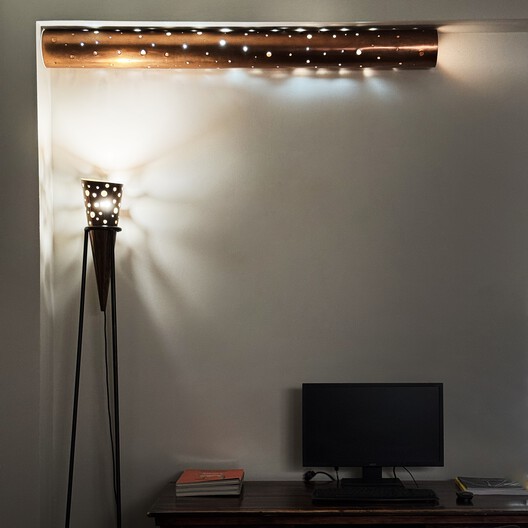 Tunnel wall lamp & Cartoccio floor lamp - Michele Pompilio