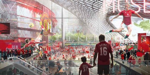 Foster + Partners Unveils Design of New Manchester United Stadium in the Reimagined Old Trafford Neighborhood - Image 7 of 19