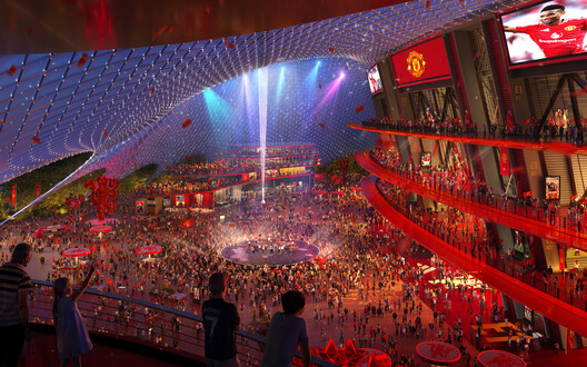 Foster + Partners Unveils Design of New Manchester United Stadium in the Reimagined Old Trafford Neighborhood - Image 17 of 19
