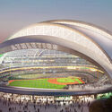 BIG and HNTB Reveal New Renderings for the Athletics' Upcoming Ballpark in Las Vegas - Image 1 of 4