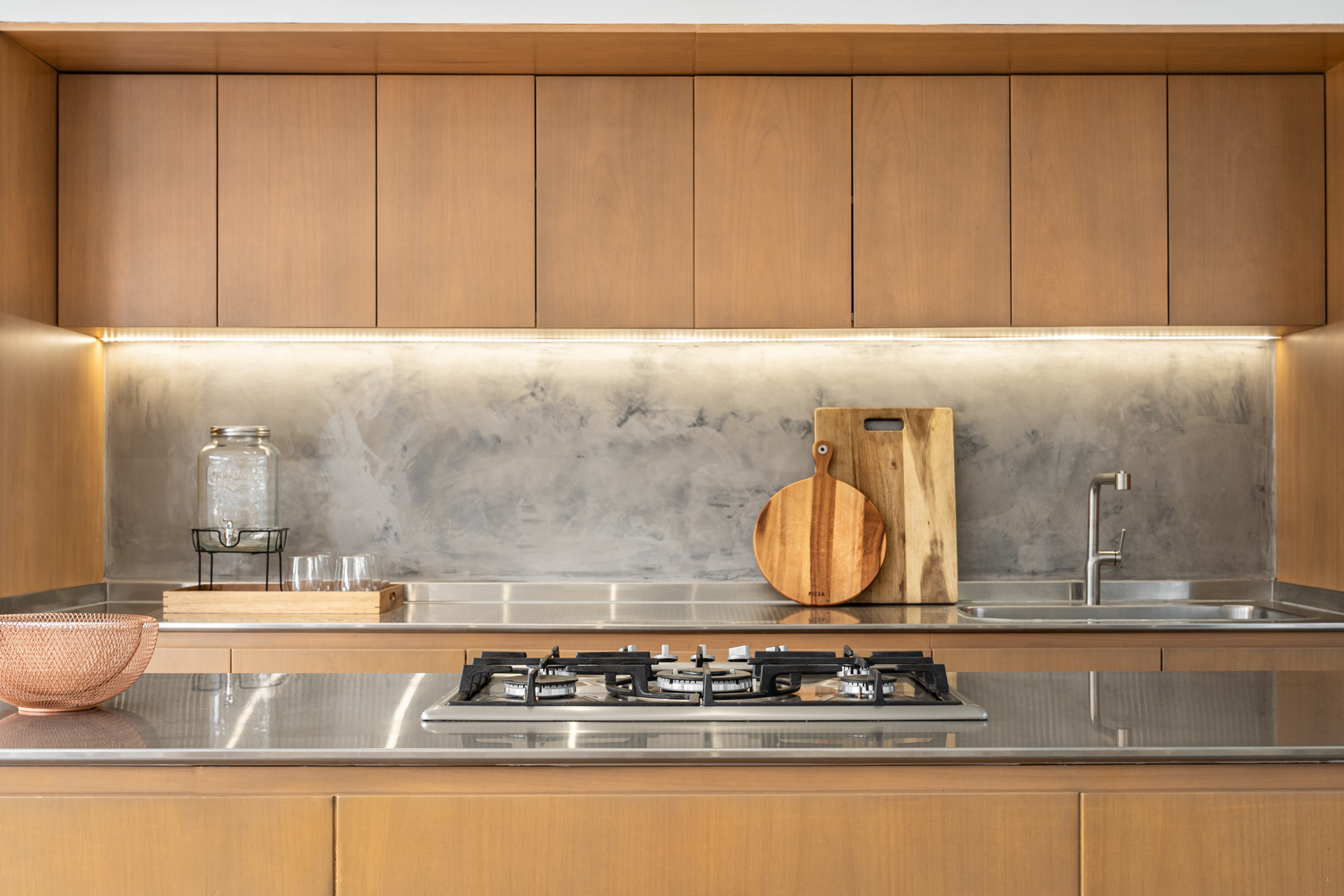 Casa Alba / Hiro Arquitectos - Fotografia de Interiores, Cozinha, Bancada