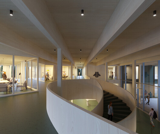 CHYBIK+KRISTOF Reveals Timber Design for Czech National Forestry Headquarters - Image 9 of 23