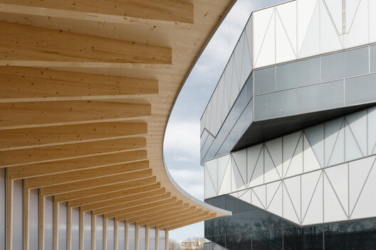 AI Pavilion / Sauerbruch Hutton - Interior Photography, Stairs