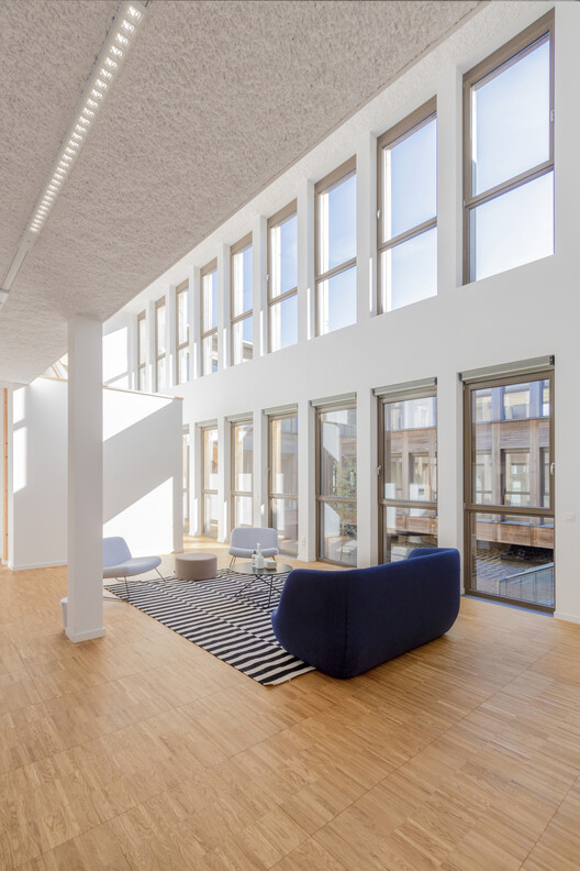 The MAP Administrative House of the Province of Namur / SAMYN and PARTNERS - Interior Photography, Wood
